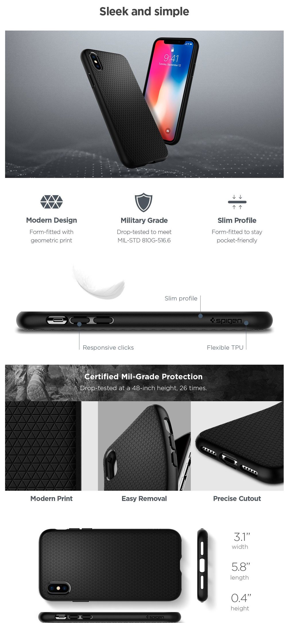Spigen iPhone X Liquid Air