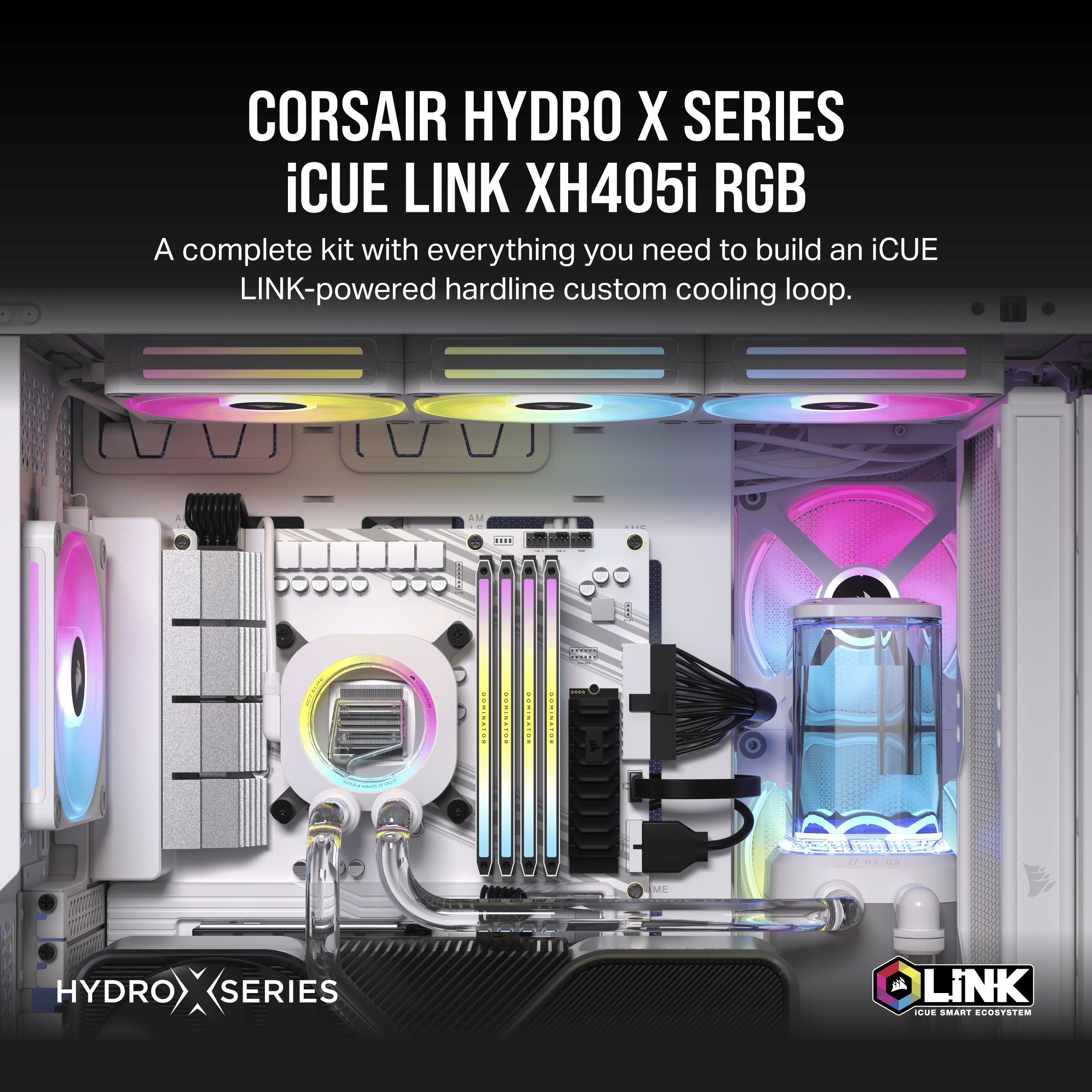 Corsair Hydro X Series Icue Link Xh I Kit Vit Inet Se