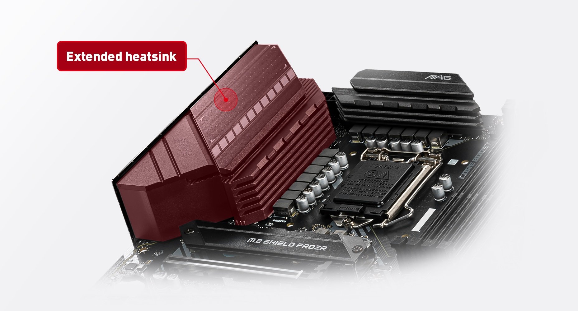 MSI MAG Z490 TOMAHAWK ALUMINUM COVER