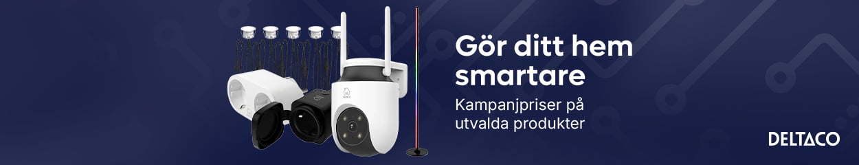 kampanjpriser på deltaco smarta hem