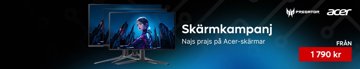 Acer skärmkampanj