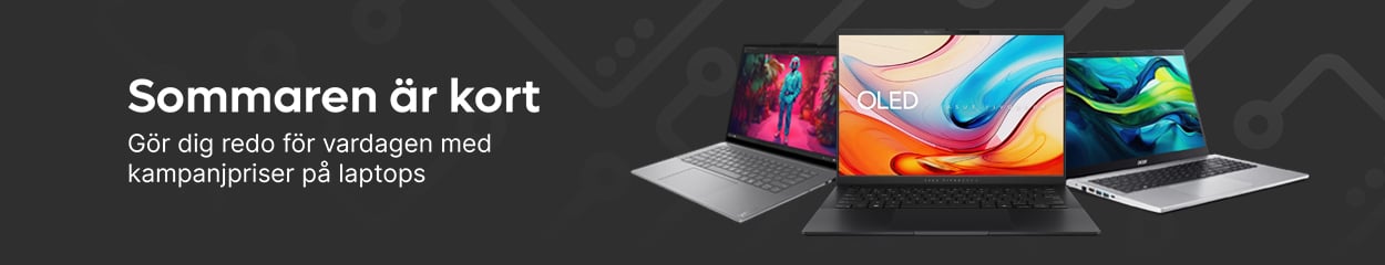 Kampanjpriser på laptops
