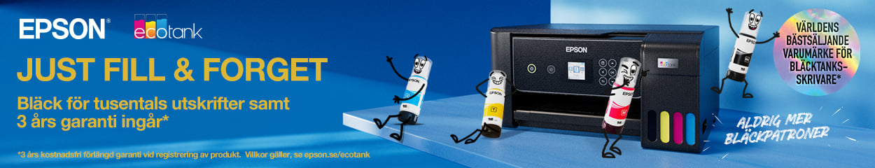 Epson EcoTank - Just Fill & Forget