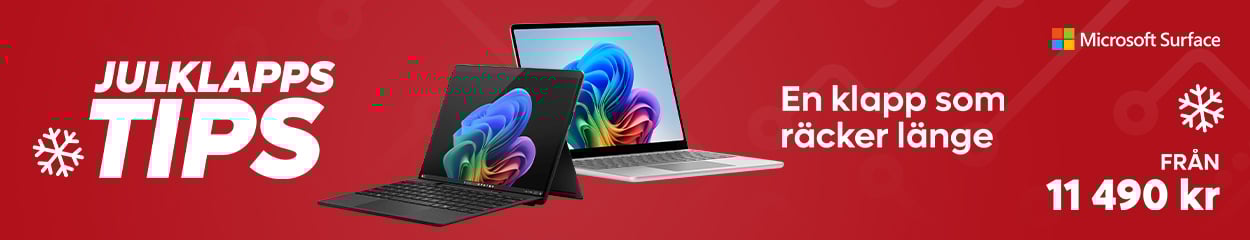 Julklappstips från Microsoft Surface