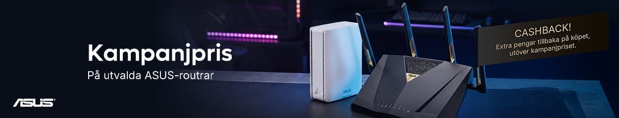 kampanjpriser på asus router