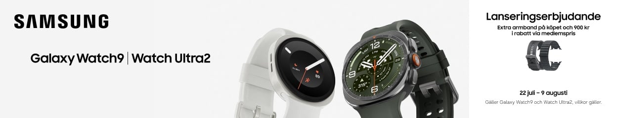Lanseringserbjudande på Galaxy Watch
