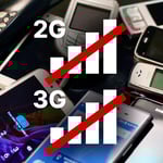 2G och 3G näten stängs i Sverige