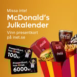 Inet i McDonald's Julkalender
