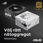 Välja nätaggregat i mellanklassen