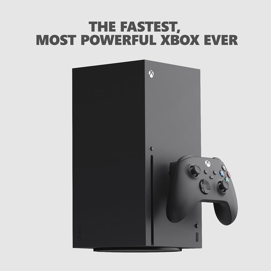 Xbox series X och hankontroll