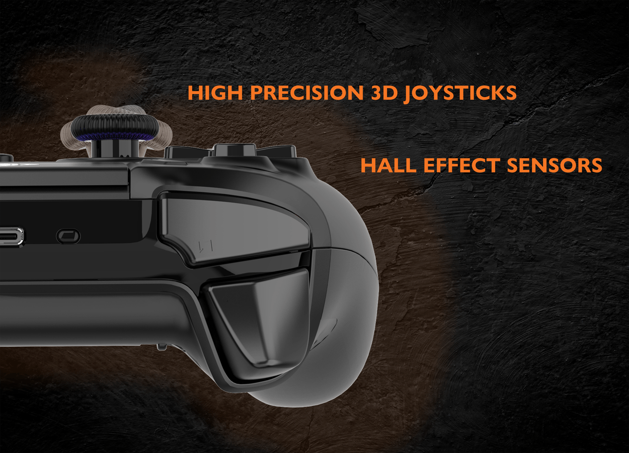 Joysticks och hall effect