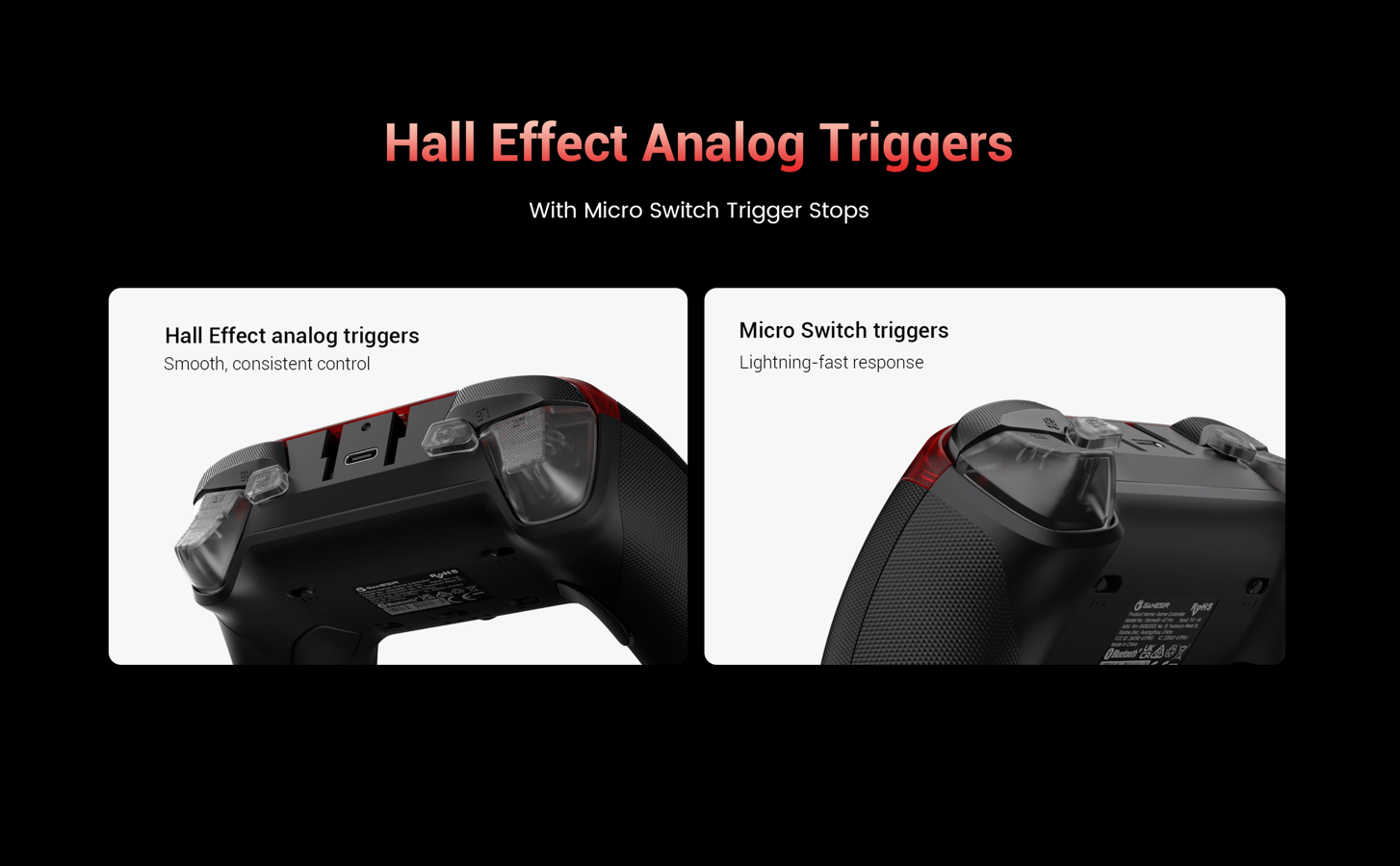 Hall effect triggers