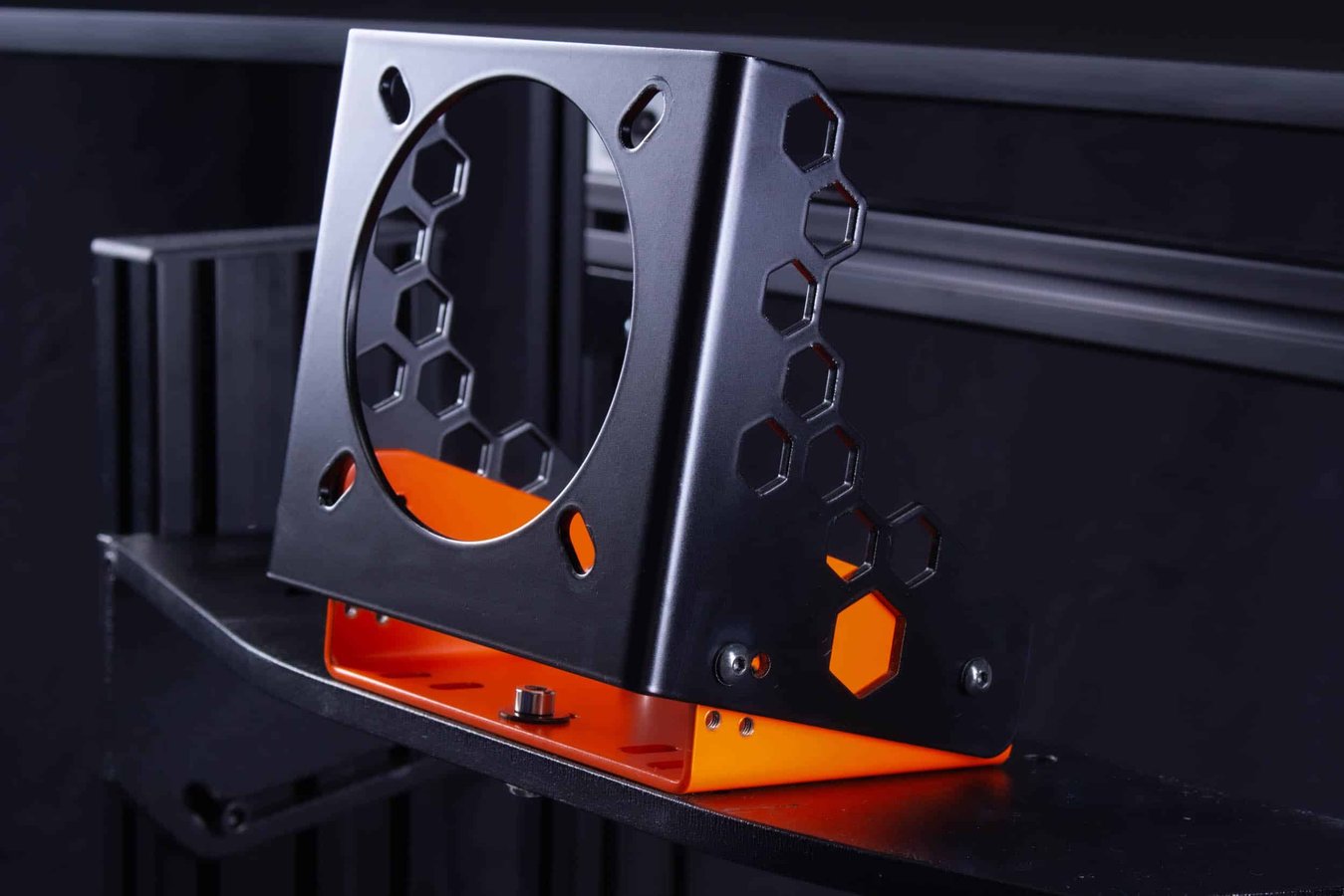 Mount monterad på rigg