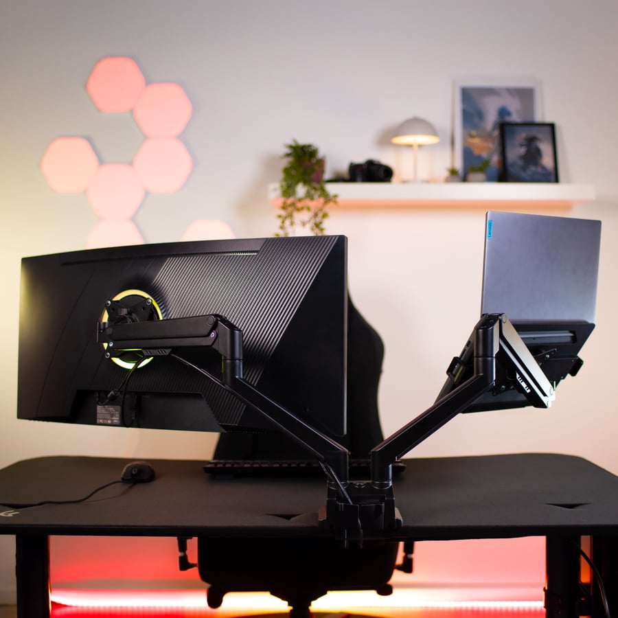 Neo Duo med två skärmar