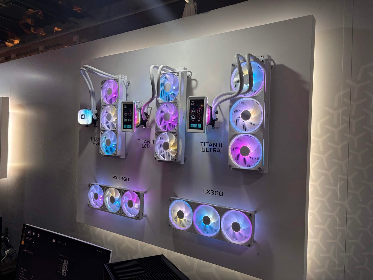 Corsair Computex 2026 - komponenter