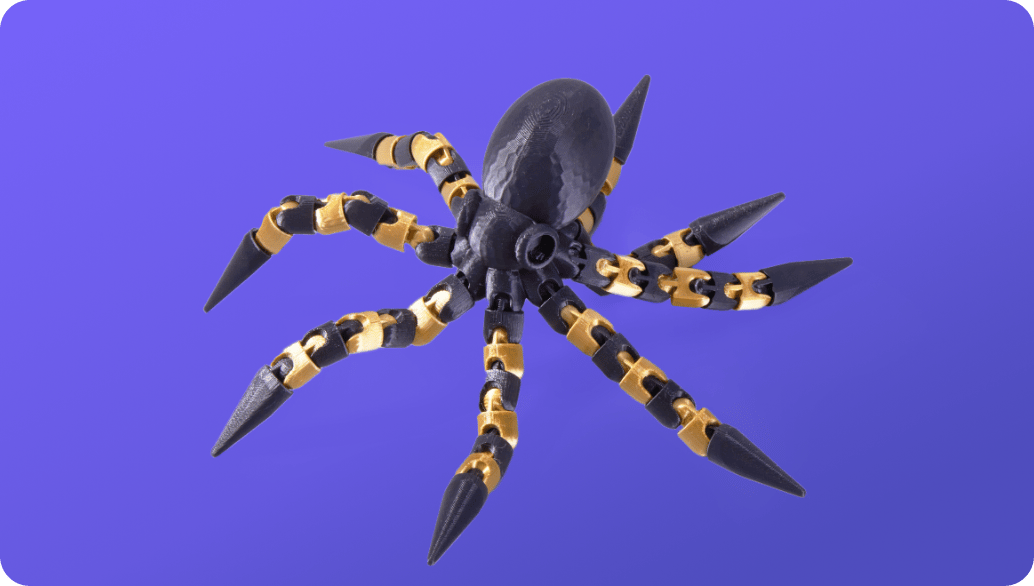 3D-utskriven spindel