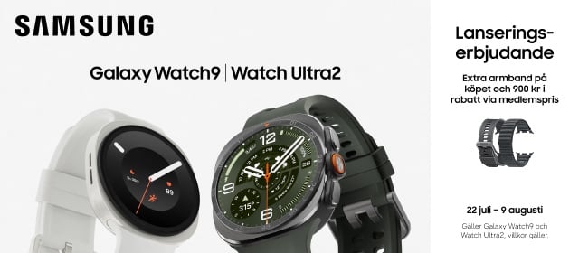 Lanseringserbjudande på Galaxy Watch