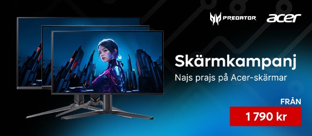 Acer skärmkampanj