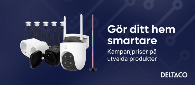 kampanjpriser på deltaco smarta hem