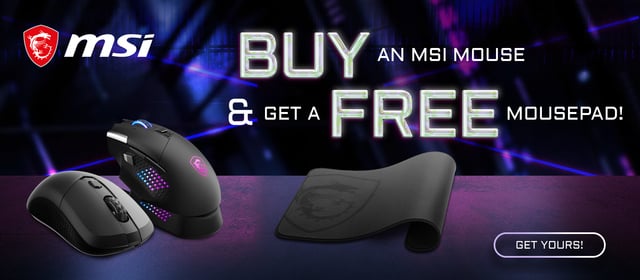 msi mousepad bundle