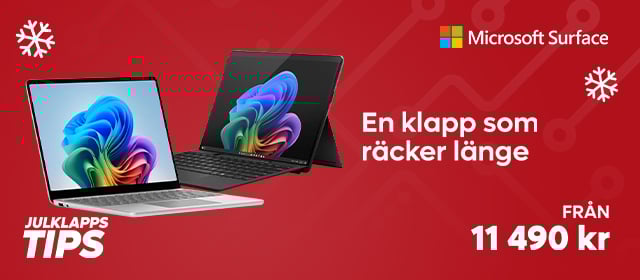 Julklappstips från Microsoft Surface