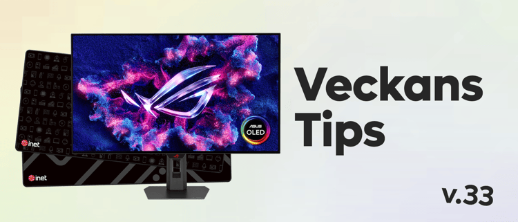 Veckans Tips - vecka 33