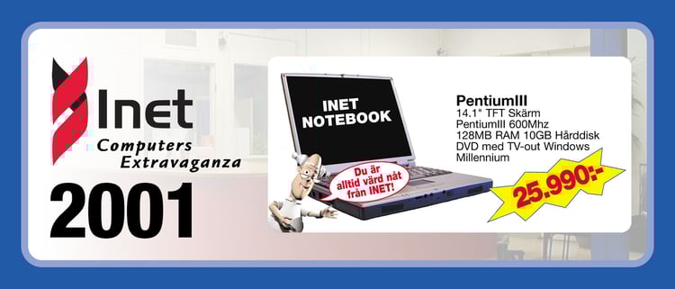 Året var 2001