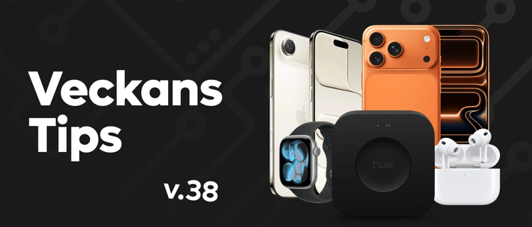 Veckans Tips - vecka 38