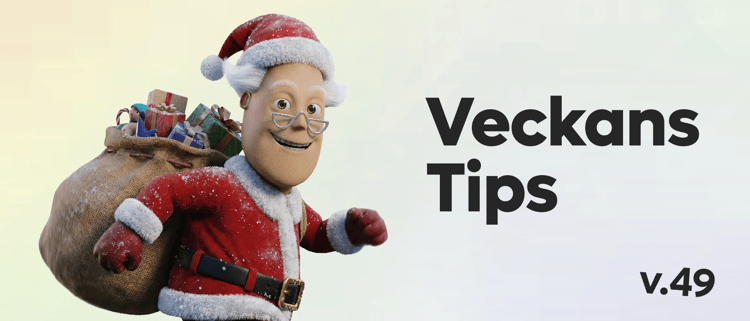 Veckans Tips - vecka 49