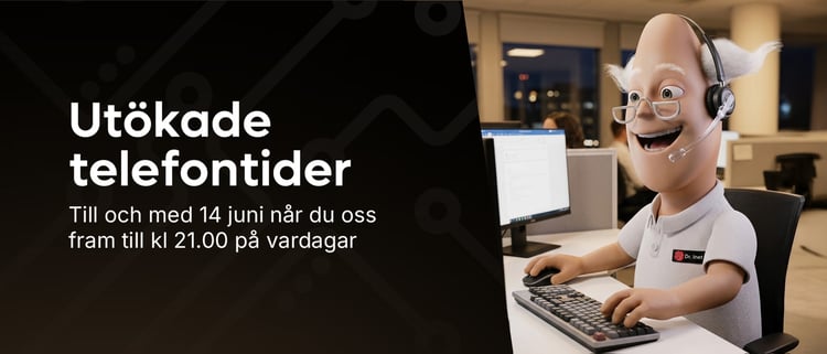 Kundservice längre telefontider