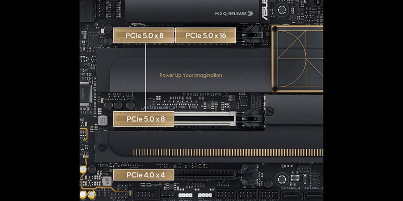 Pcie 5 slottar