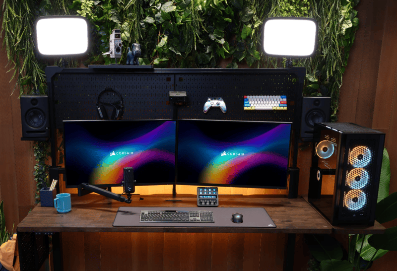 Bild på en gamingstation
