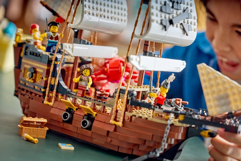 LEGO creator piratskepp