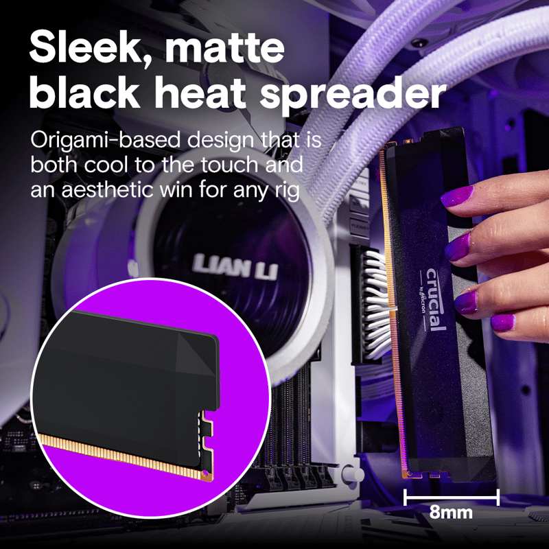 Visar den stilrena designen