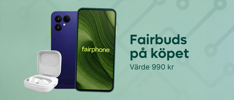 Fairbuds på köpet