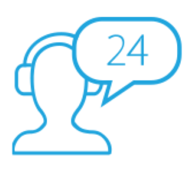 Omfattande support 24/7