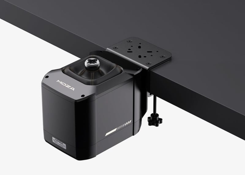 Clamp fäst på ett bord