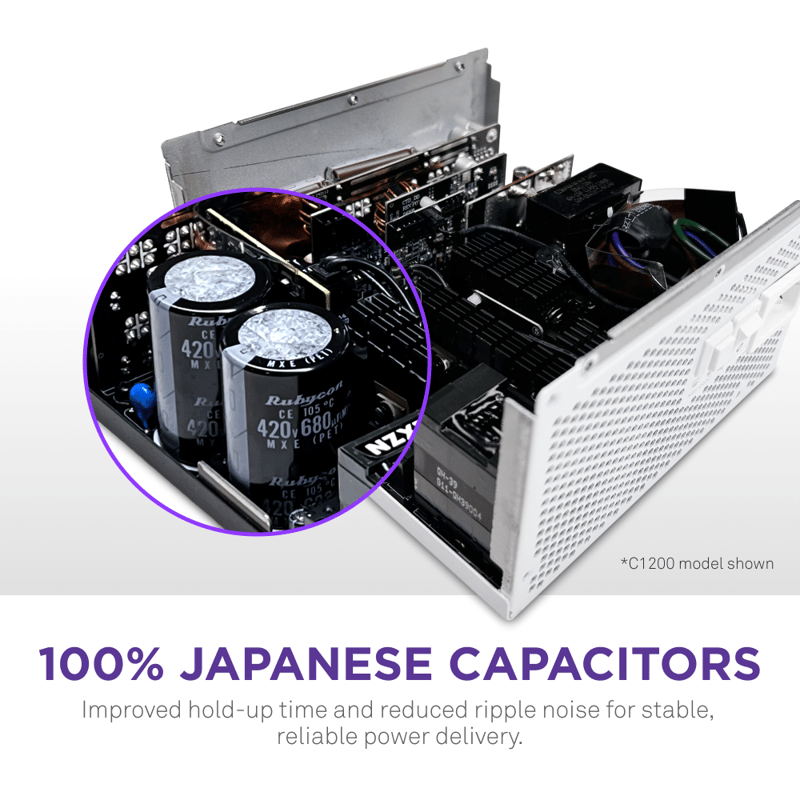 100% japanska Kondensatorer