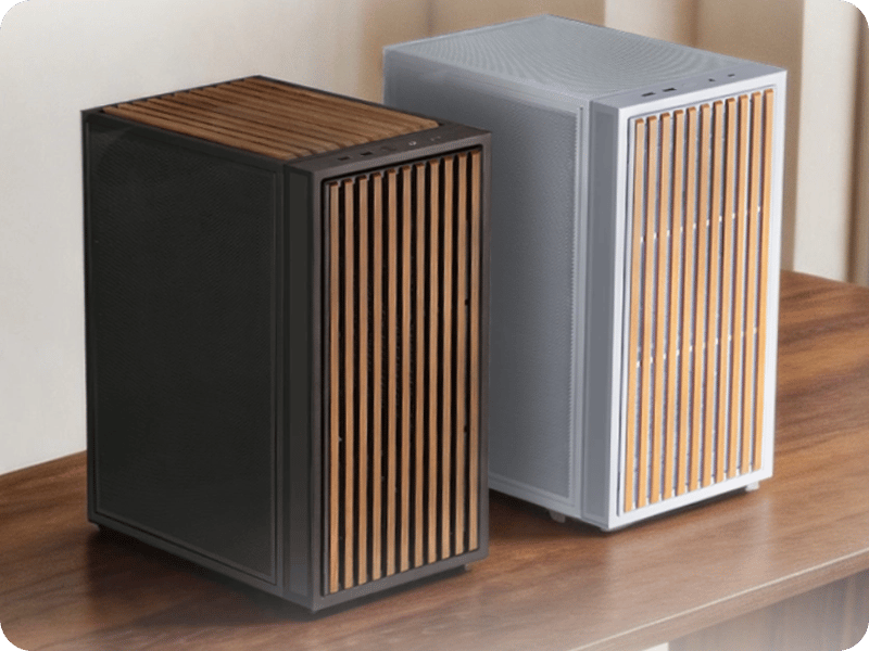 B4 mATX stående med extrapanel