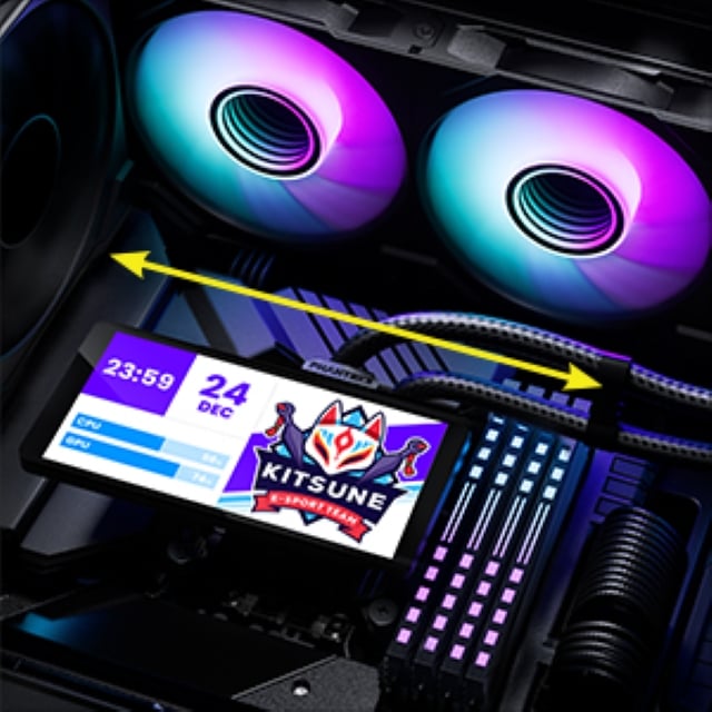 SIDEWAYS DISPLAY MOUNT