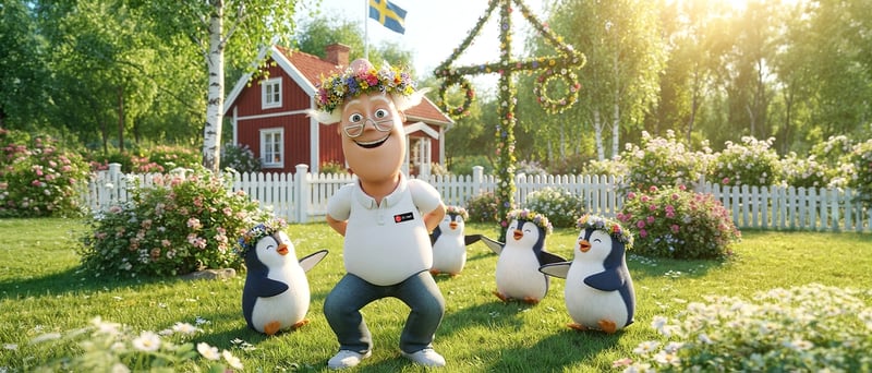 Midsommar med Dr inet