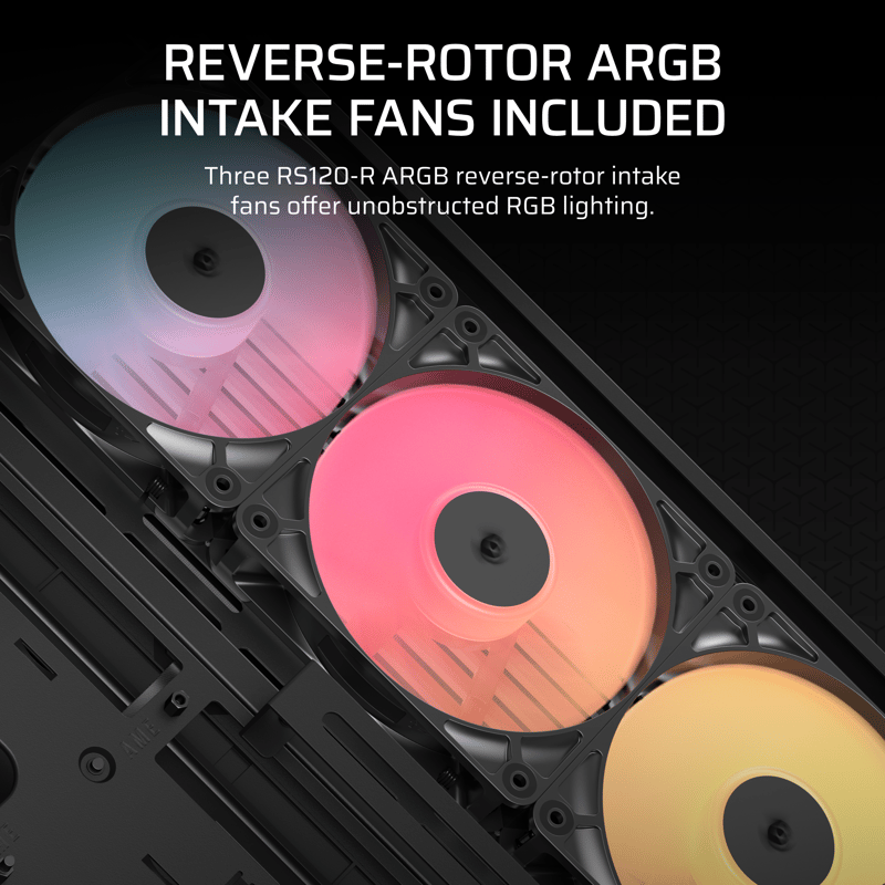 Reverse fläktar för snyggare design