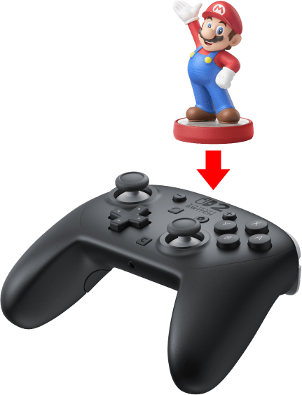 Amiibo på switch 2 pro controller