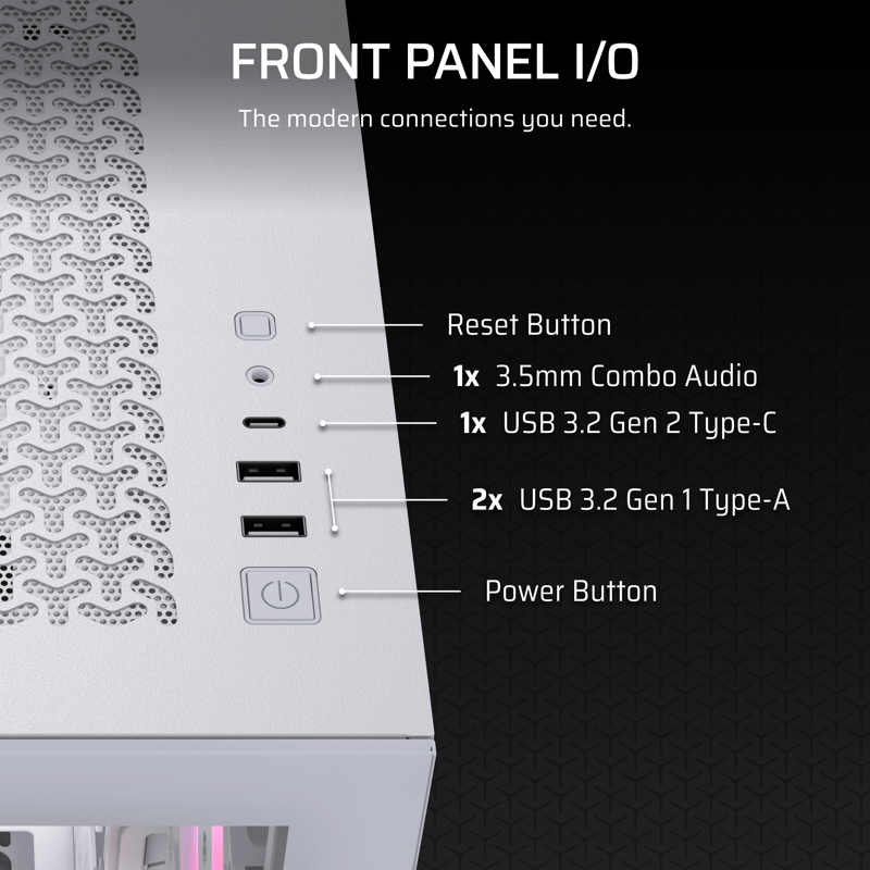 Info om frontpanel