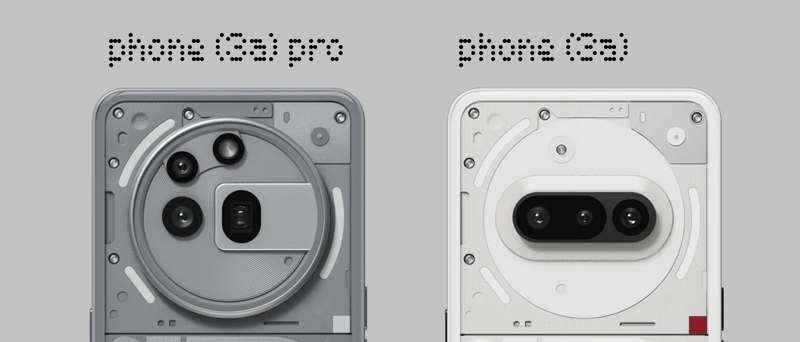 Nothing Phone (3a) och (3a) Pro