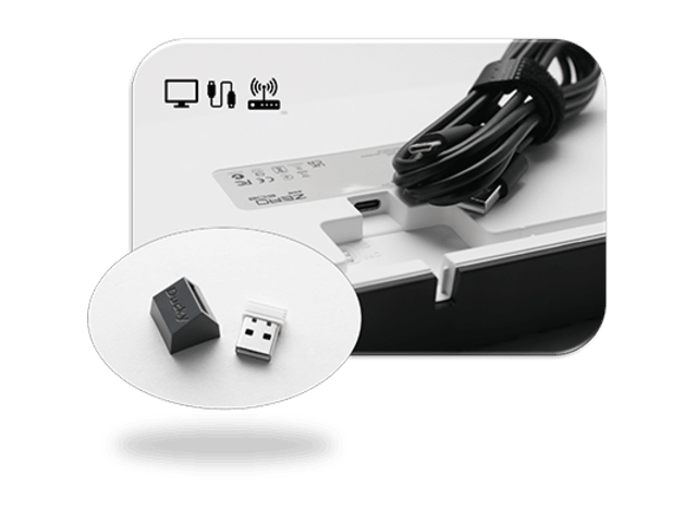 Usb-c kontakt på tangentbordet