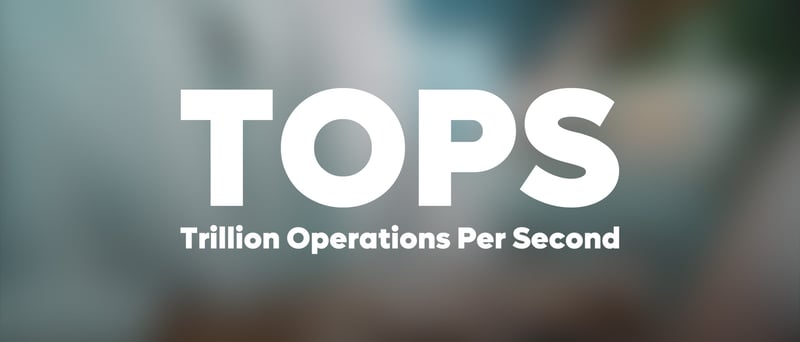 TOPS - Trillion Operations Per Second