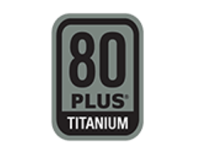 80 PLUS Titanium certifierad