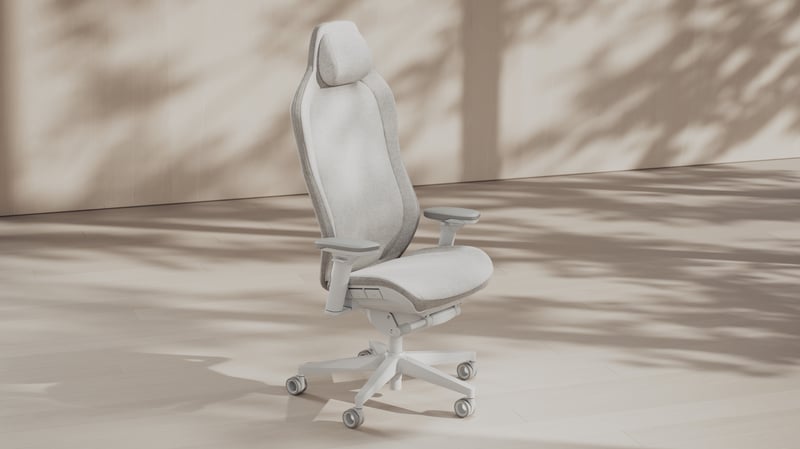 Stolen snett framifrån