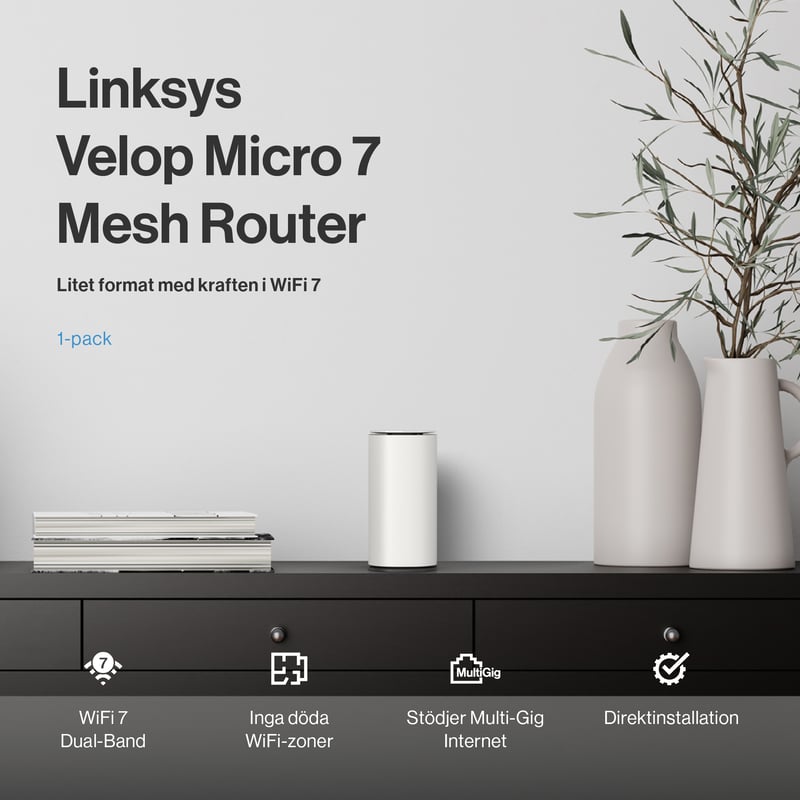 Linksys WiFi 7 Micro Mesh